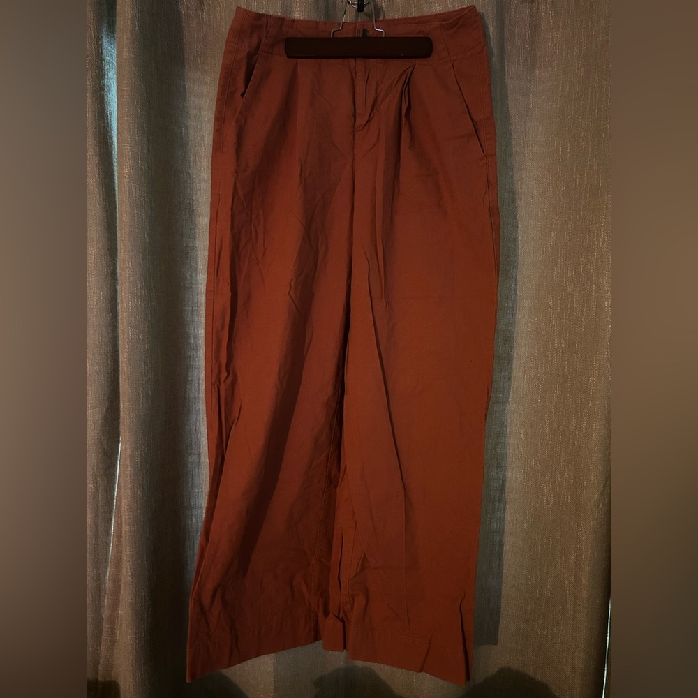 a new day Women's Rust Wide Leg Pants